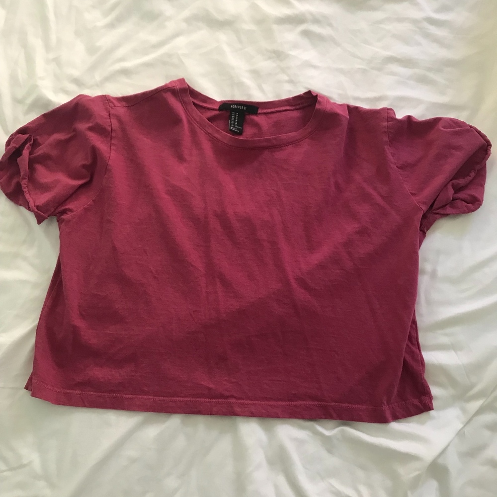 Cropped t-shirt